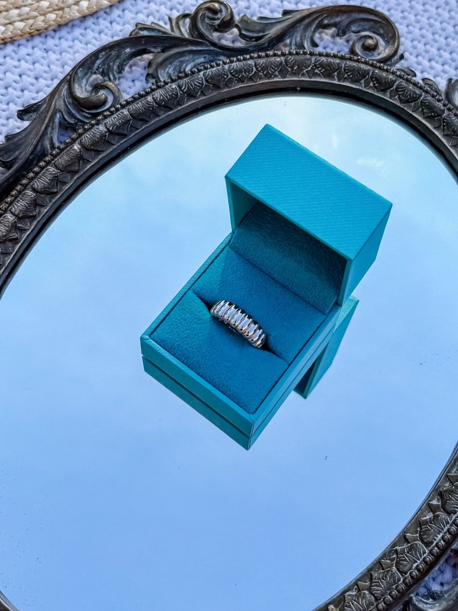 Kirby Statement Textured Ring - Wooten's