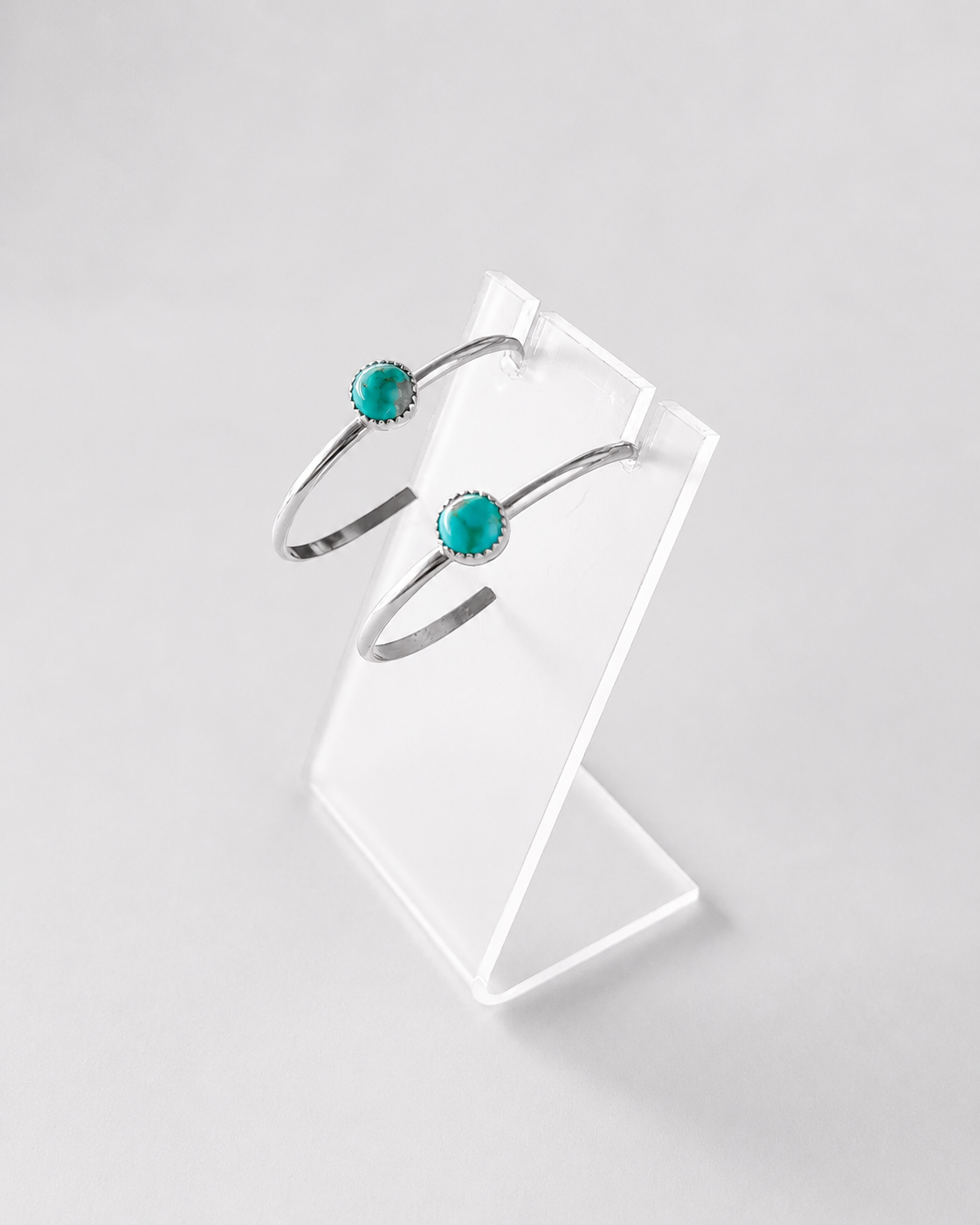 Langtry Turquoise Hoops - Wooten's