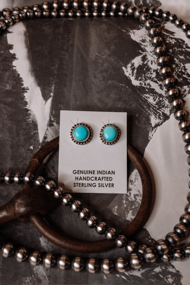 Leigh Turquoise Earrings - Wooten's
