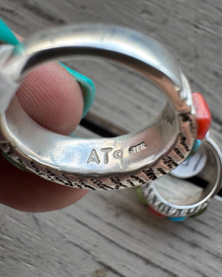 Like A Young Colt Multi - Stone Ring - Horseshoe J & Co.
