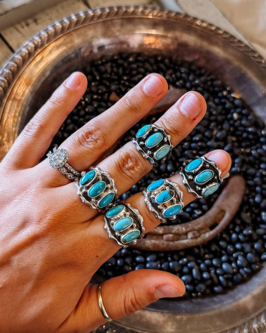 Maverick Turquoise Ring - Horseshoe J & Co.