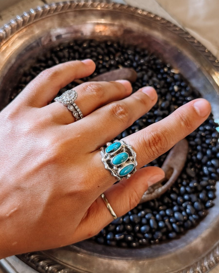 Maverick Turquoise Ring - Horseshoe J & Co.