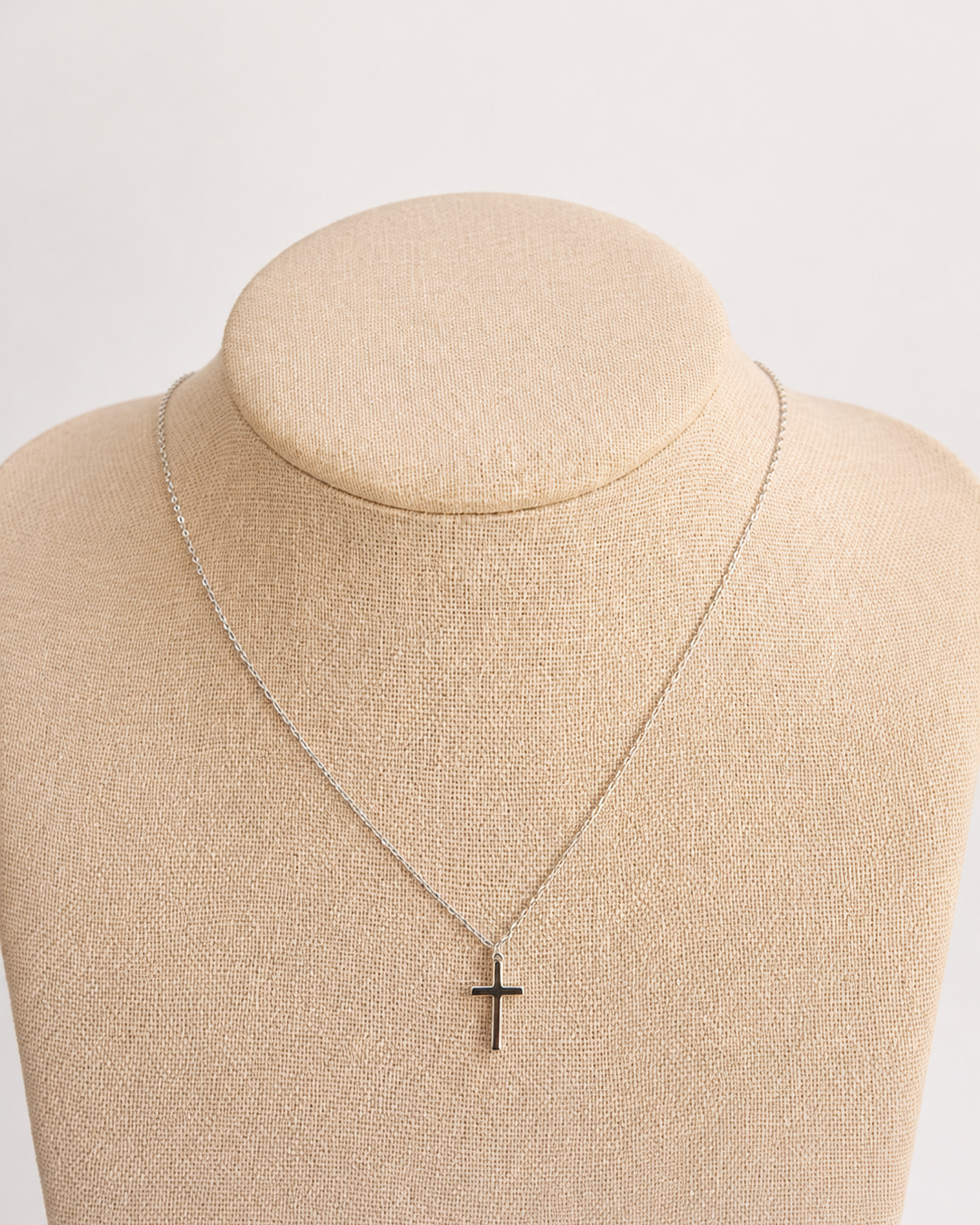 Mona Plain Cross Necklace - Wooten's