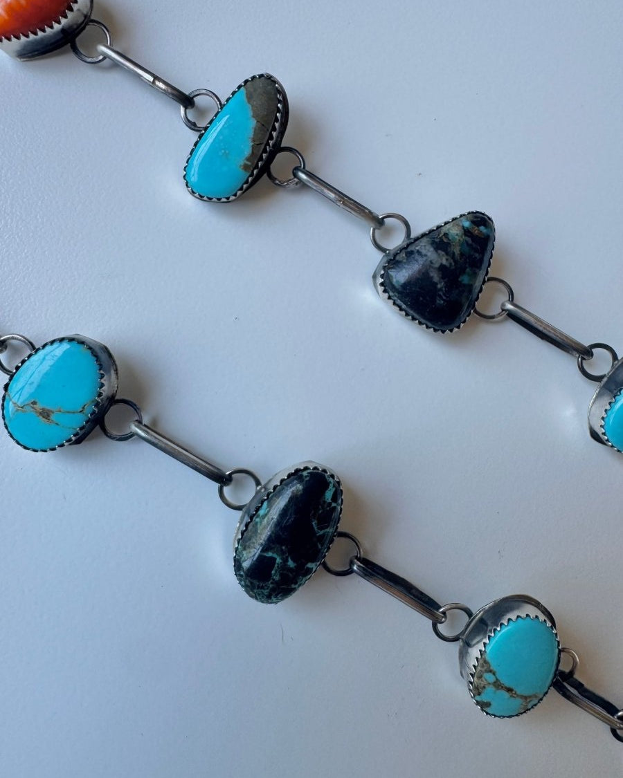 Naples Multi - Stone Choker Necklace - Horseshoe J & Co.