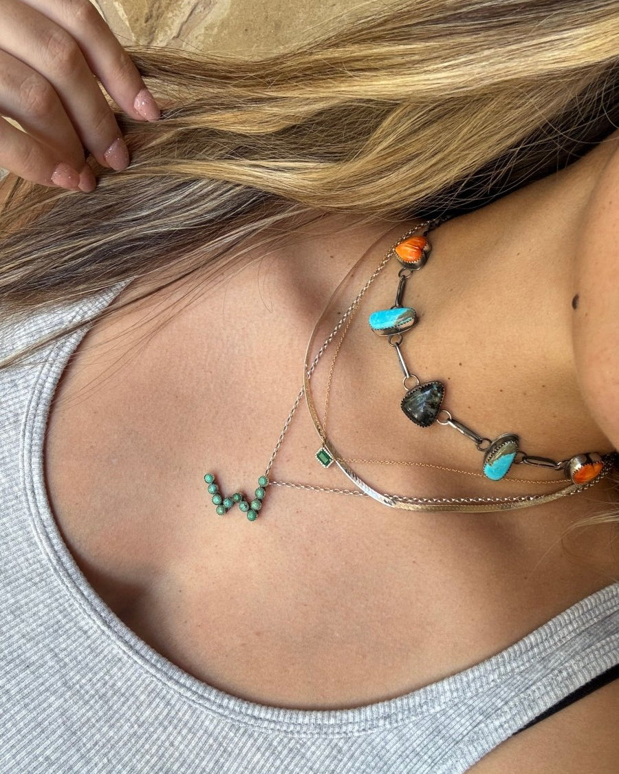 Naples Multi - Stone Choker Necklace - Horseshoe J & Co.