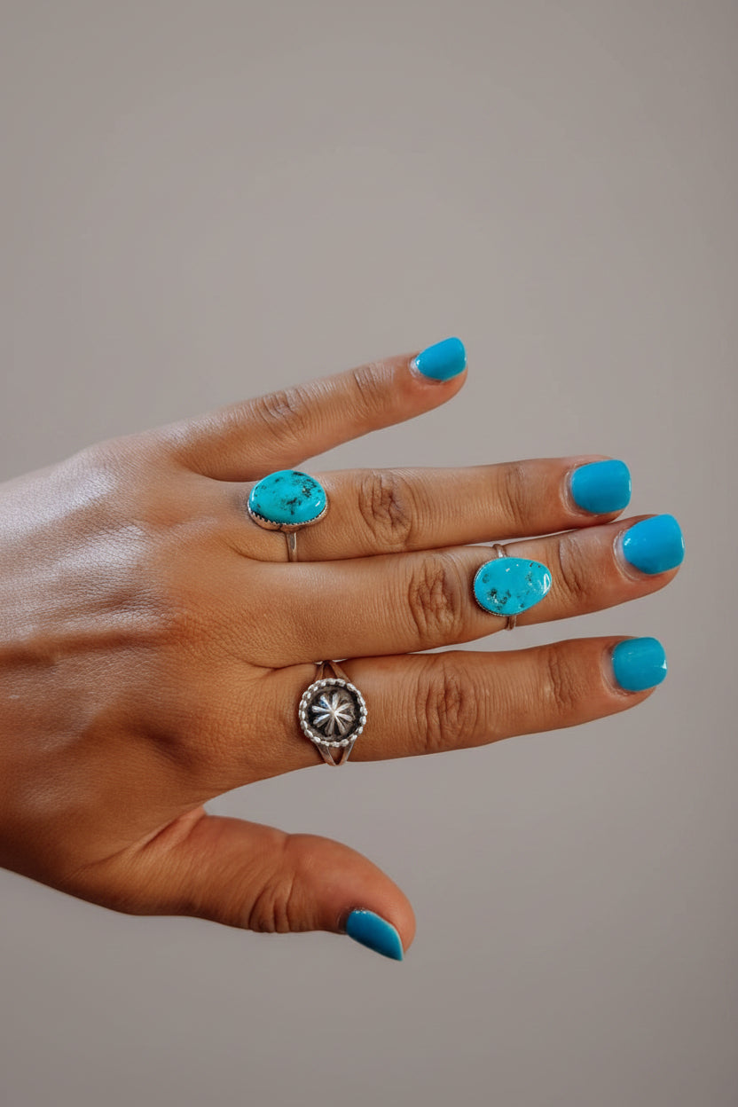 Nash Turquoise Ring - ring - Wooten's