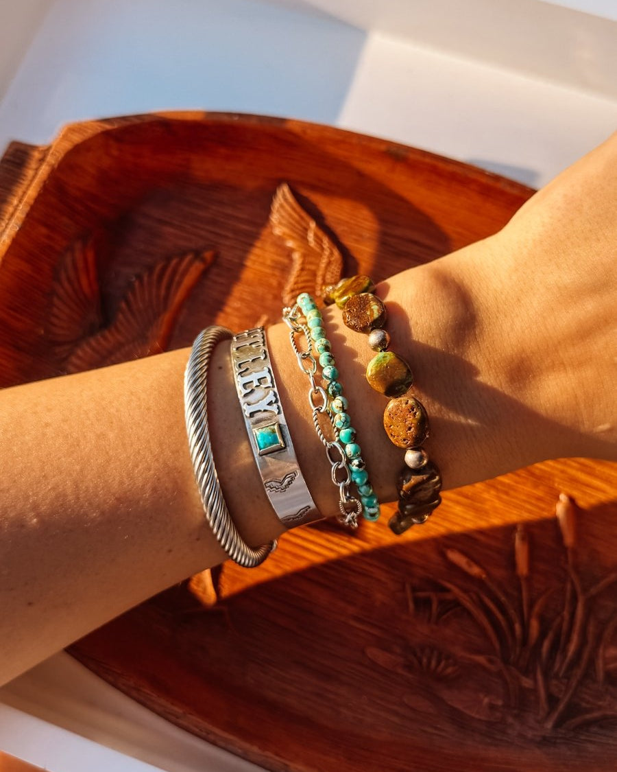 Nolanville Turquoise Bracelet - Horseshoe J & Co.