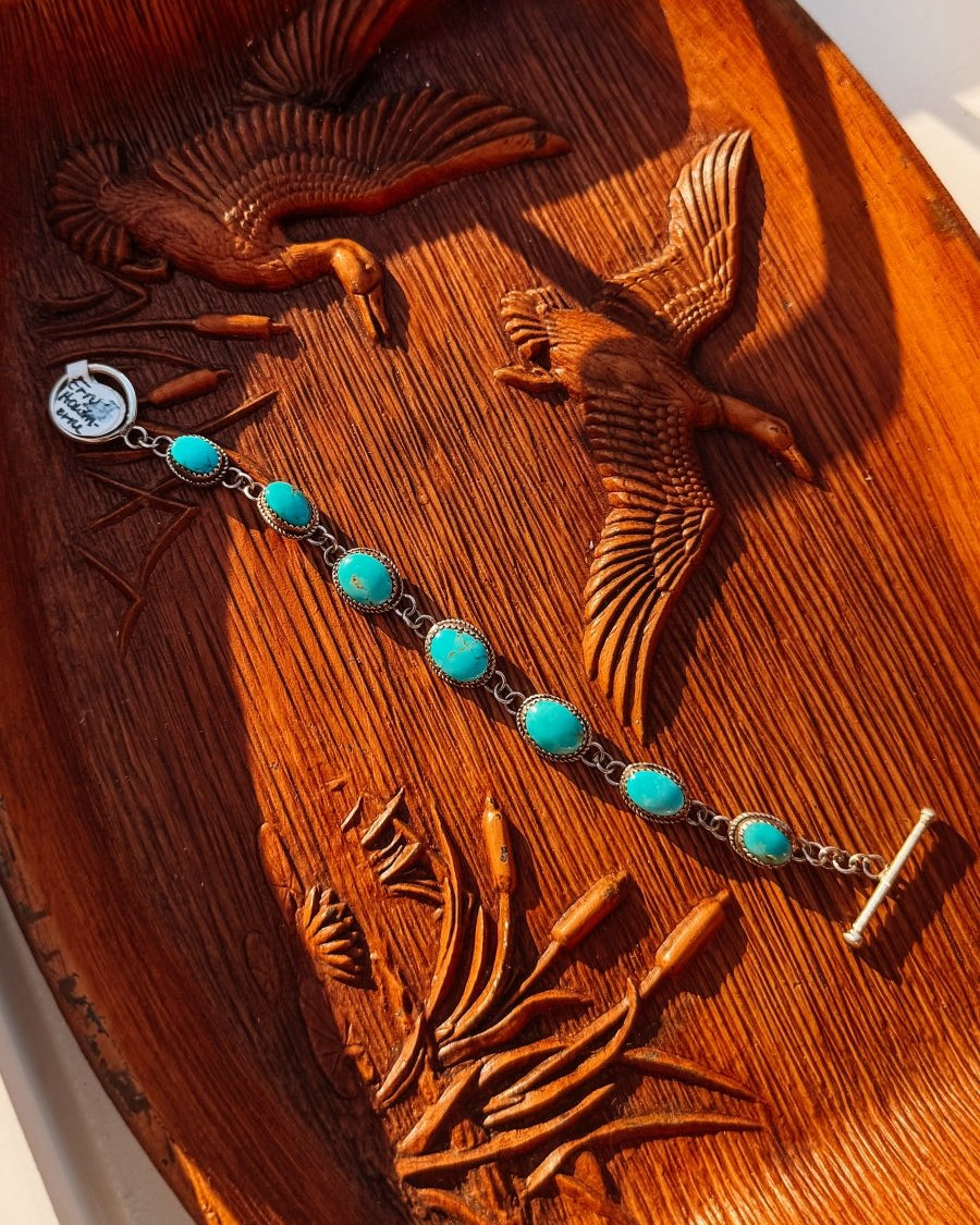 Ozona Turquoise Bracelet - Horseshoe J & Co.
