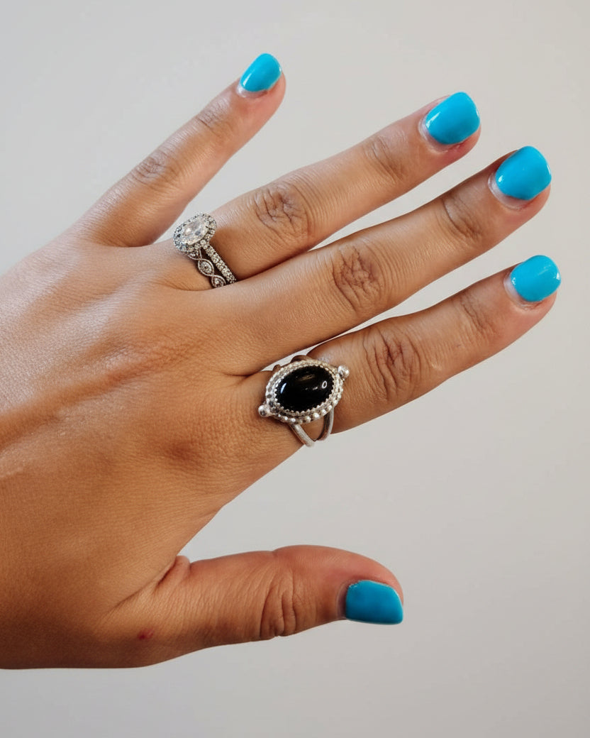 Pharr Black Onyx Ring - ring - Wooten's