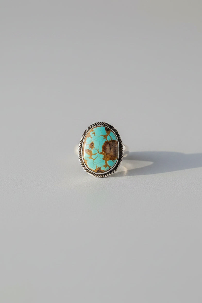 Prairie Hill Adjustable Turquoise Ring - Wooten's