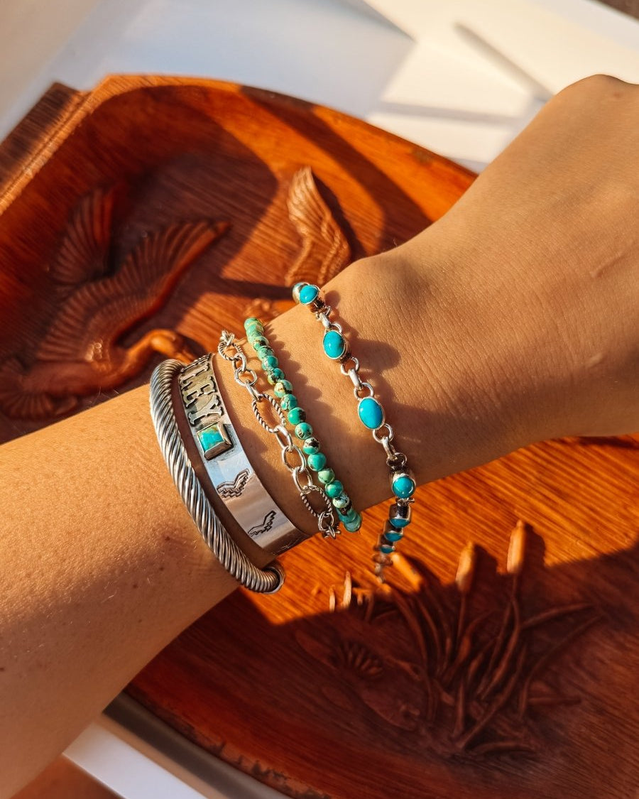 Prosper Turquoise Bracelet - Horseshoe J & Co.