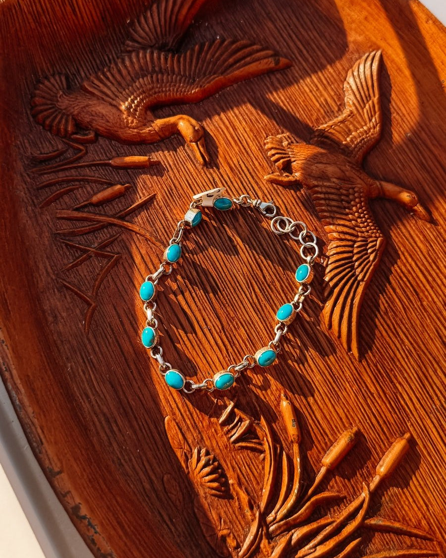 Prosper Turquoise Bracelet - Horseshoe J & Co.