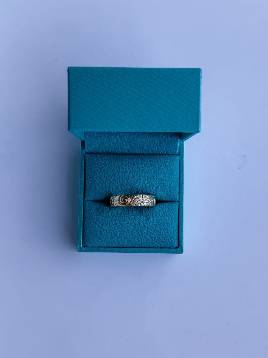 Rankin Gold Filled Patterned Open Ring - Horseshoe J & Co.