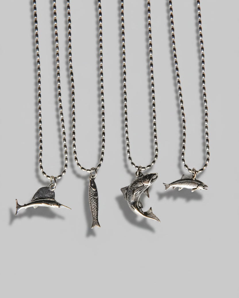 Sanibel Salmon Necklace - Wooten's