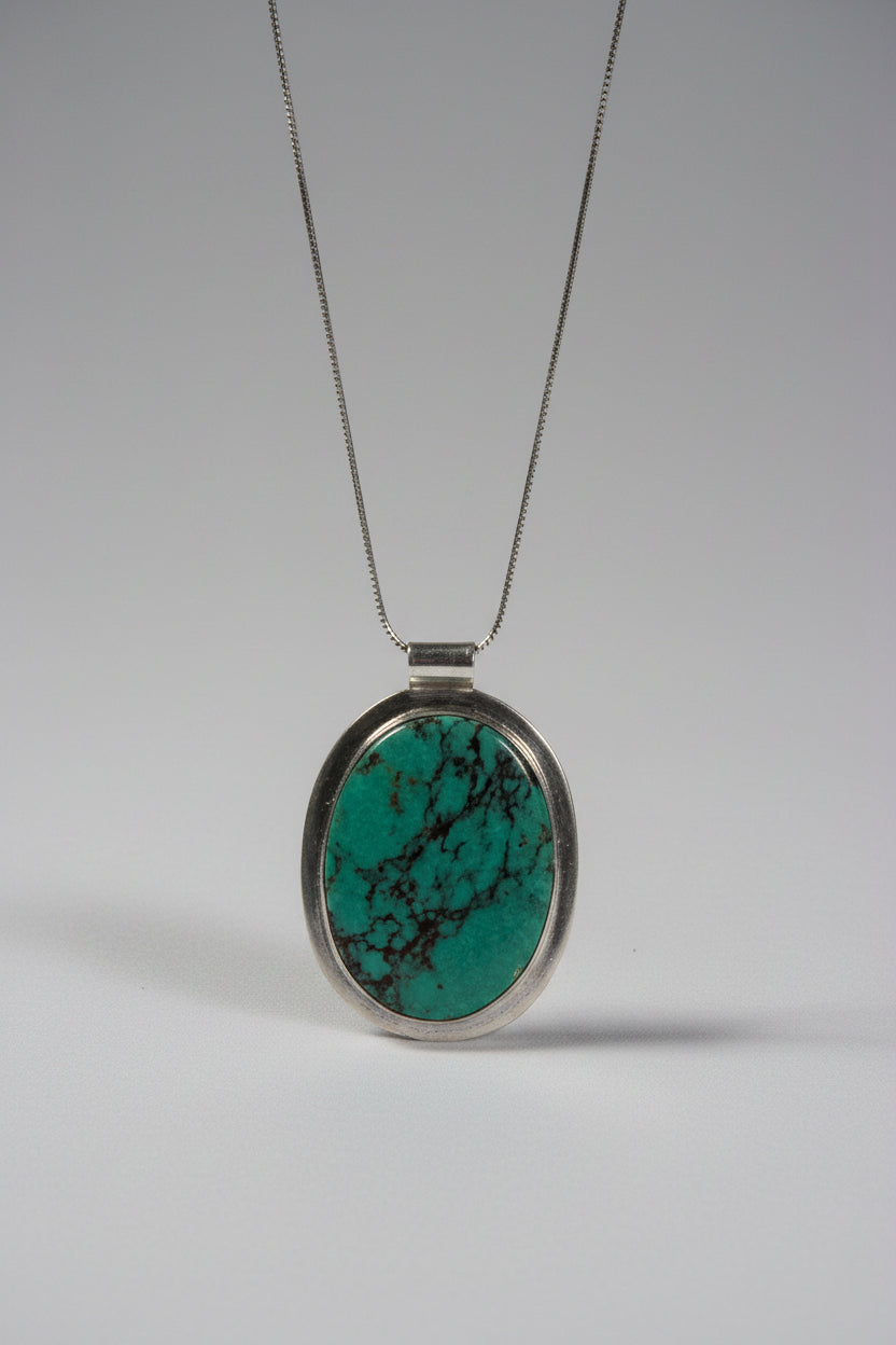Sarasota Blue Turquoise Necklace - Wooten's