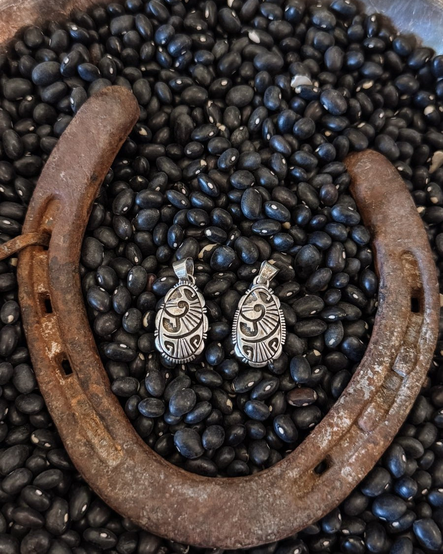 Showman Silver Pendant - Horseshoe J & Co.