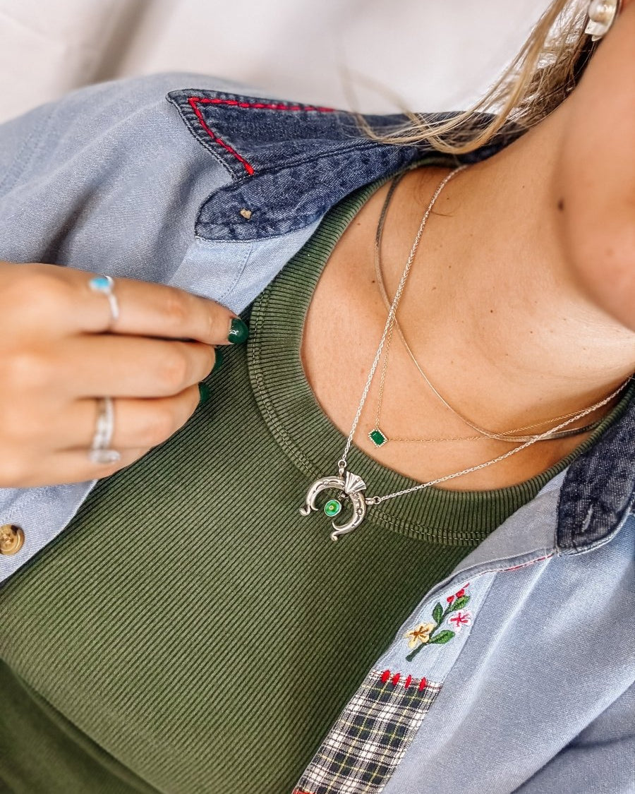 Simonton Sonoran Gold Naja Necklace - Horseshoe J & Co.