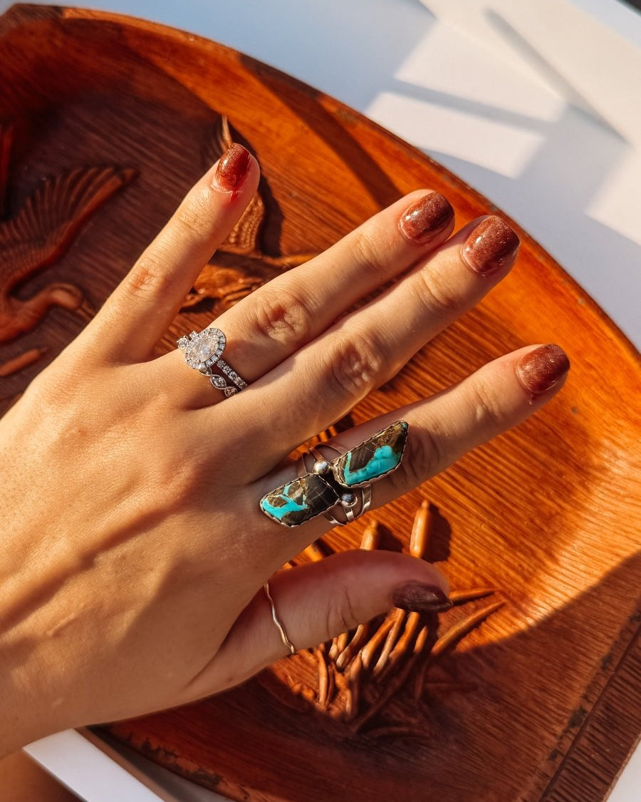 Southlake Turquoise Ring - Horseshoe J & Co.
