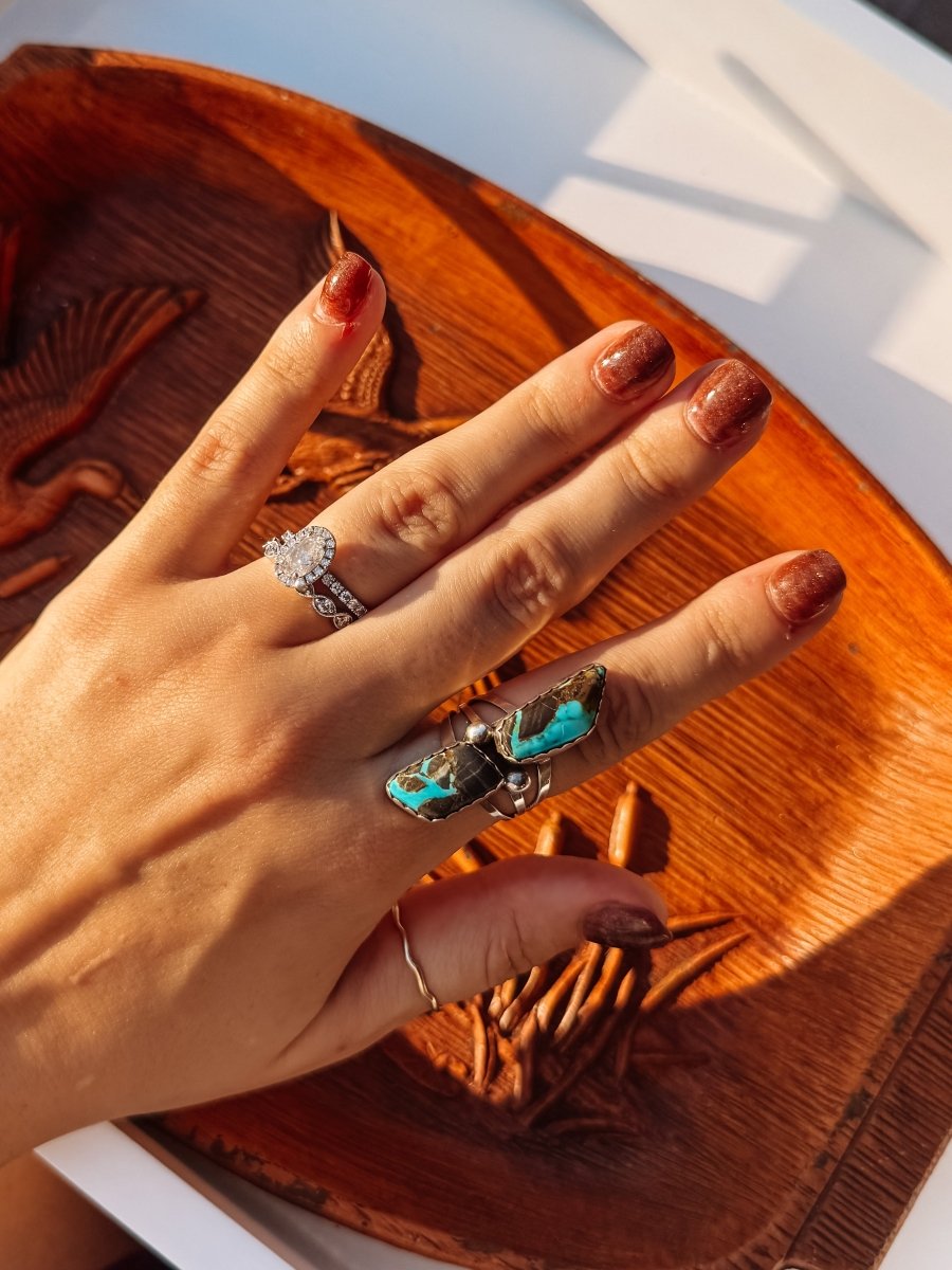 Southlake Turquoise Ring - Horseshoe J & Co.