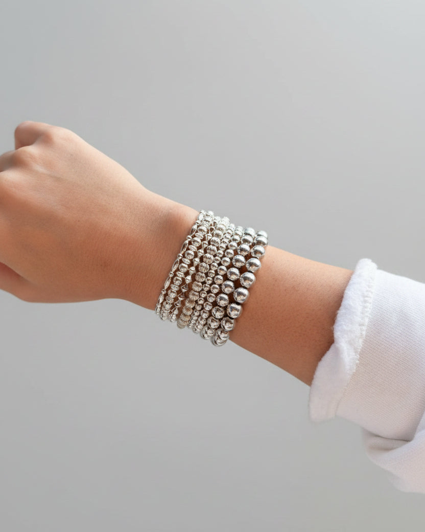 Sterling Silver Stretch Bracelets - bracelet - Wooten's