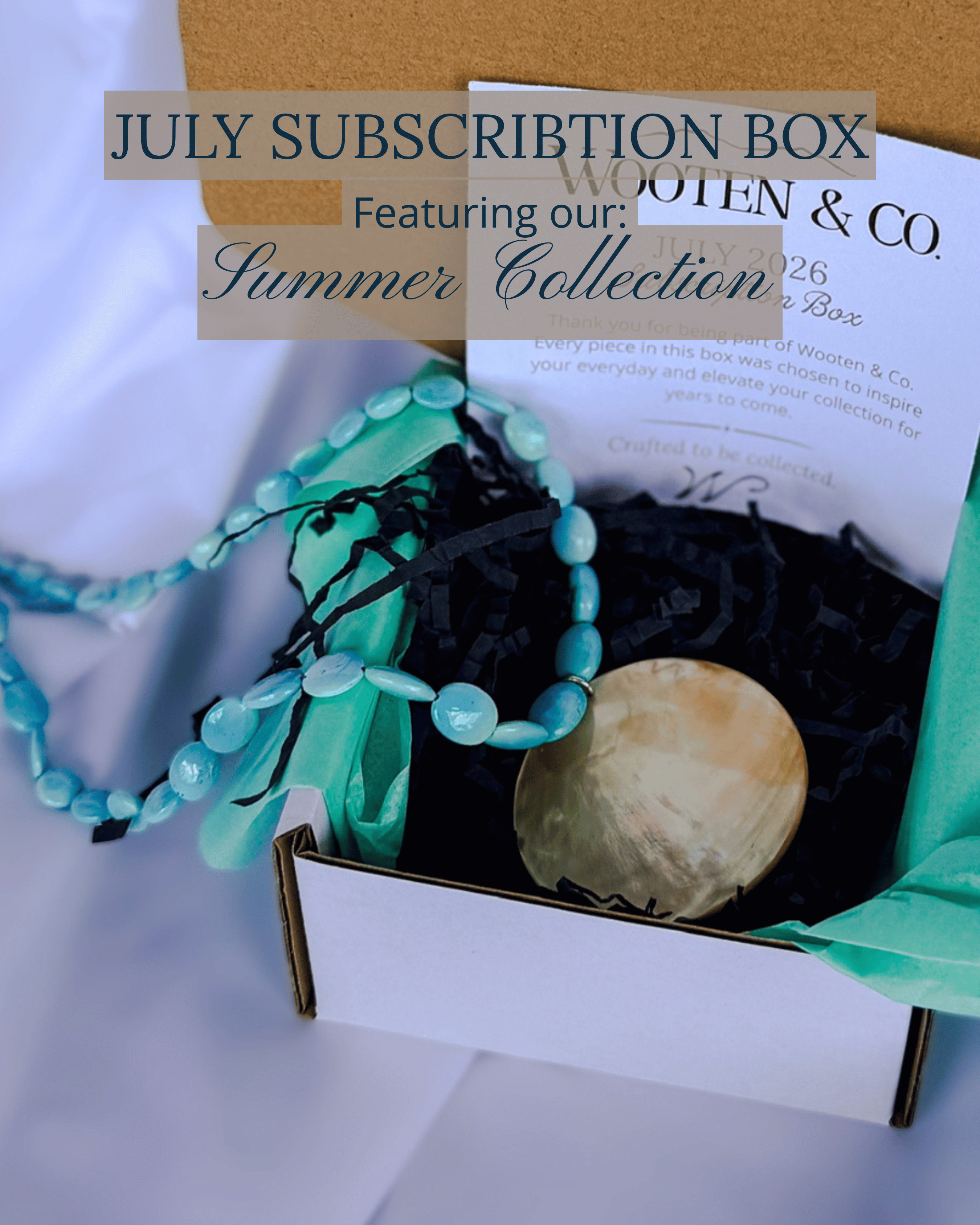 Subscription Box - The Curated Box - Wooten's