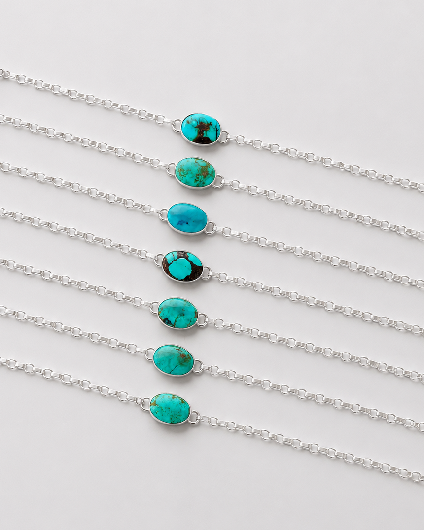 Sweeny Turquoise Chain Bracelet - Wooten's