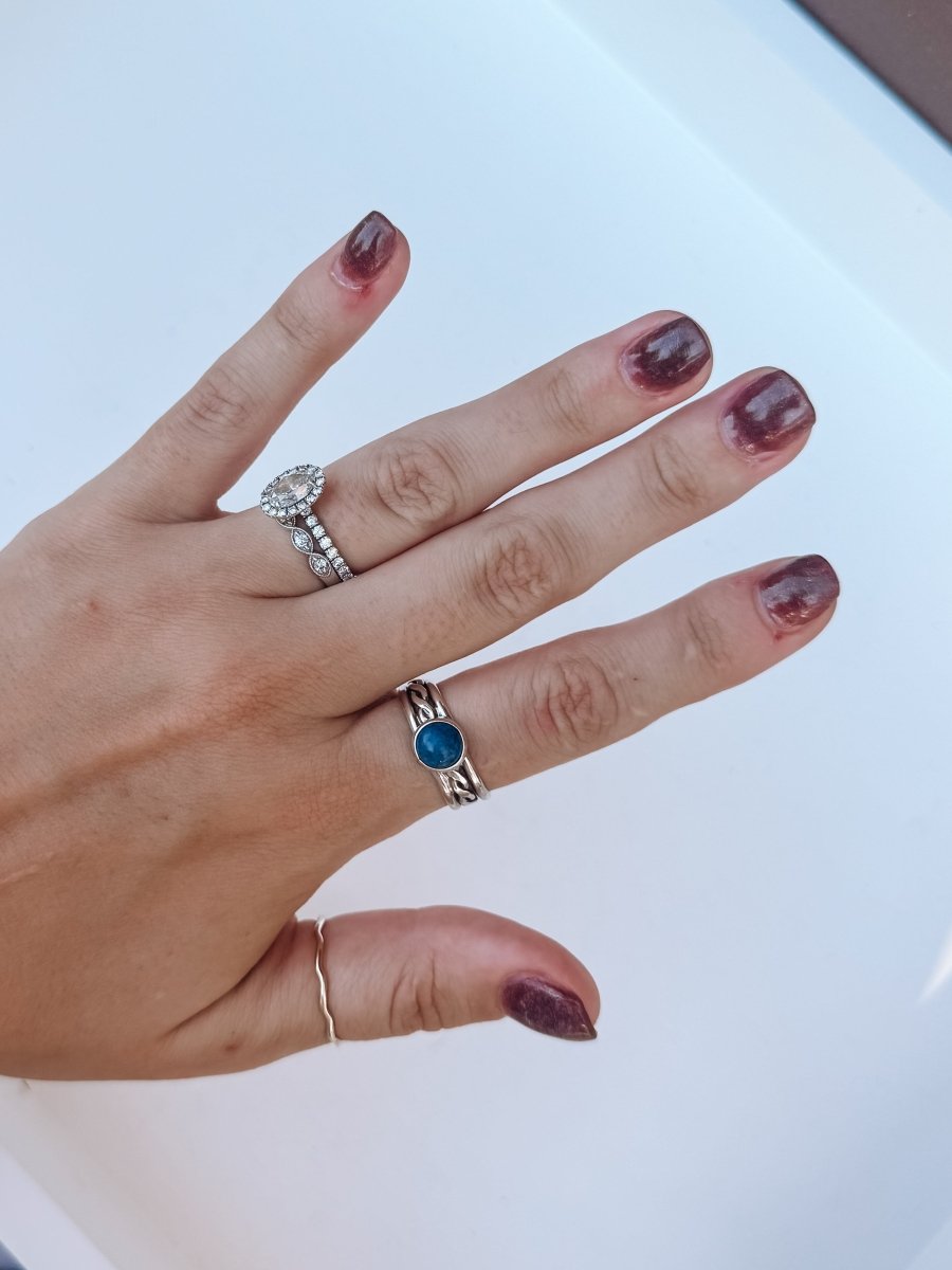Temple Blue Lapis Ring - Horseshoe J & Co.
