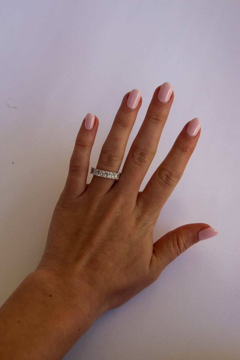 Terry CZ Ring - Horseshoe J & Co.