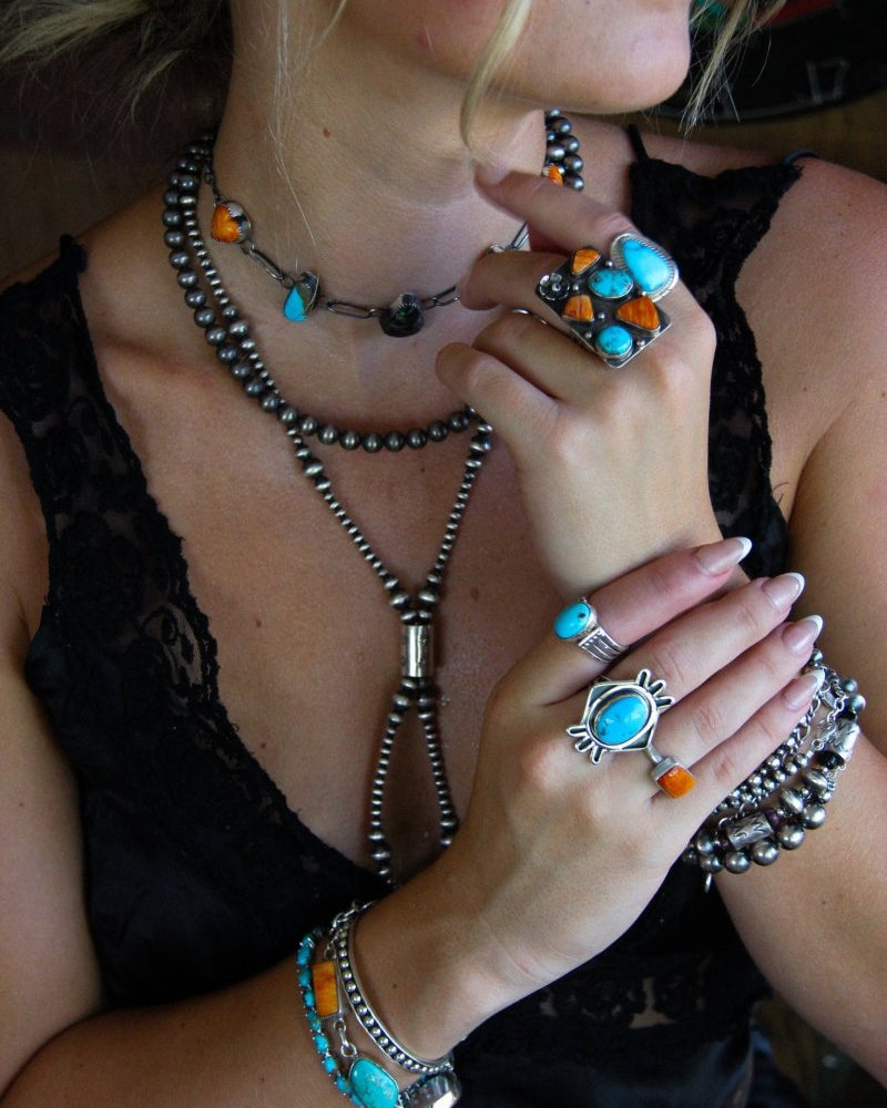 Town of Cana Turquoise Ring - Horseshoe J & Co.