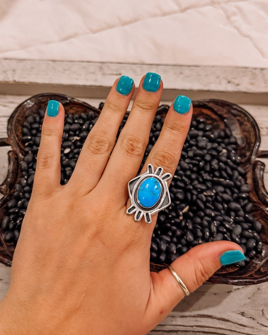 Town of Cana Turquoise Ring - Horseshoe J & Co.