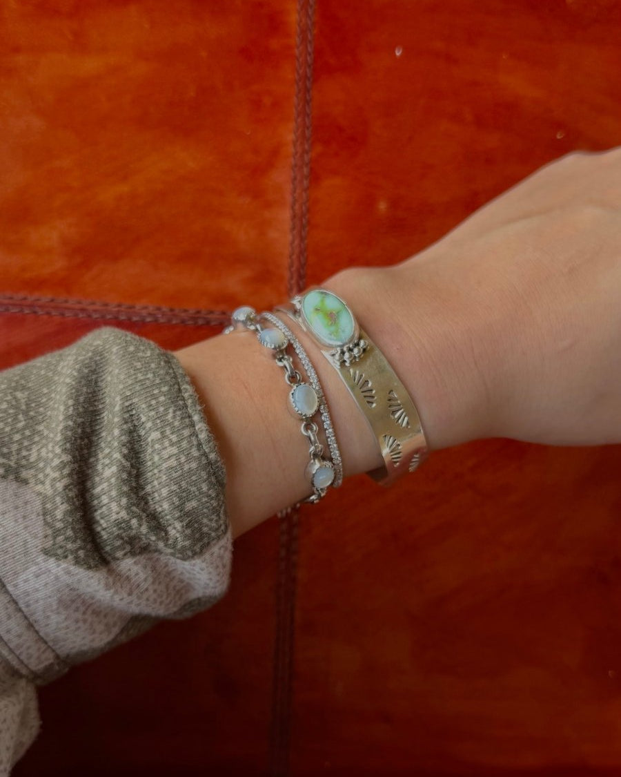 Towner Palomino Cuff Bracelet - Horseshoe J & Co.