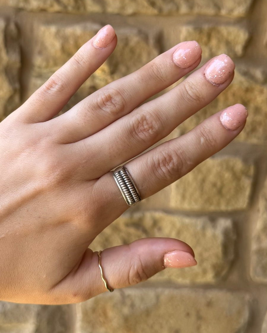 Tyler Double Coil Ring - Horseshoe J & Co.