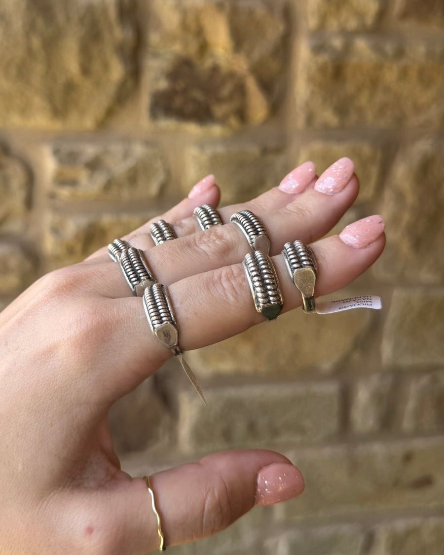 Tyler Double Coil Ring - Horseshoe J & Co.
