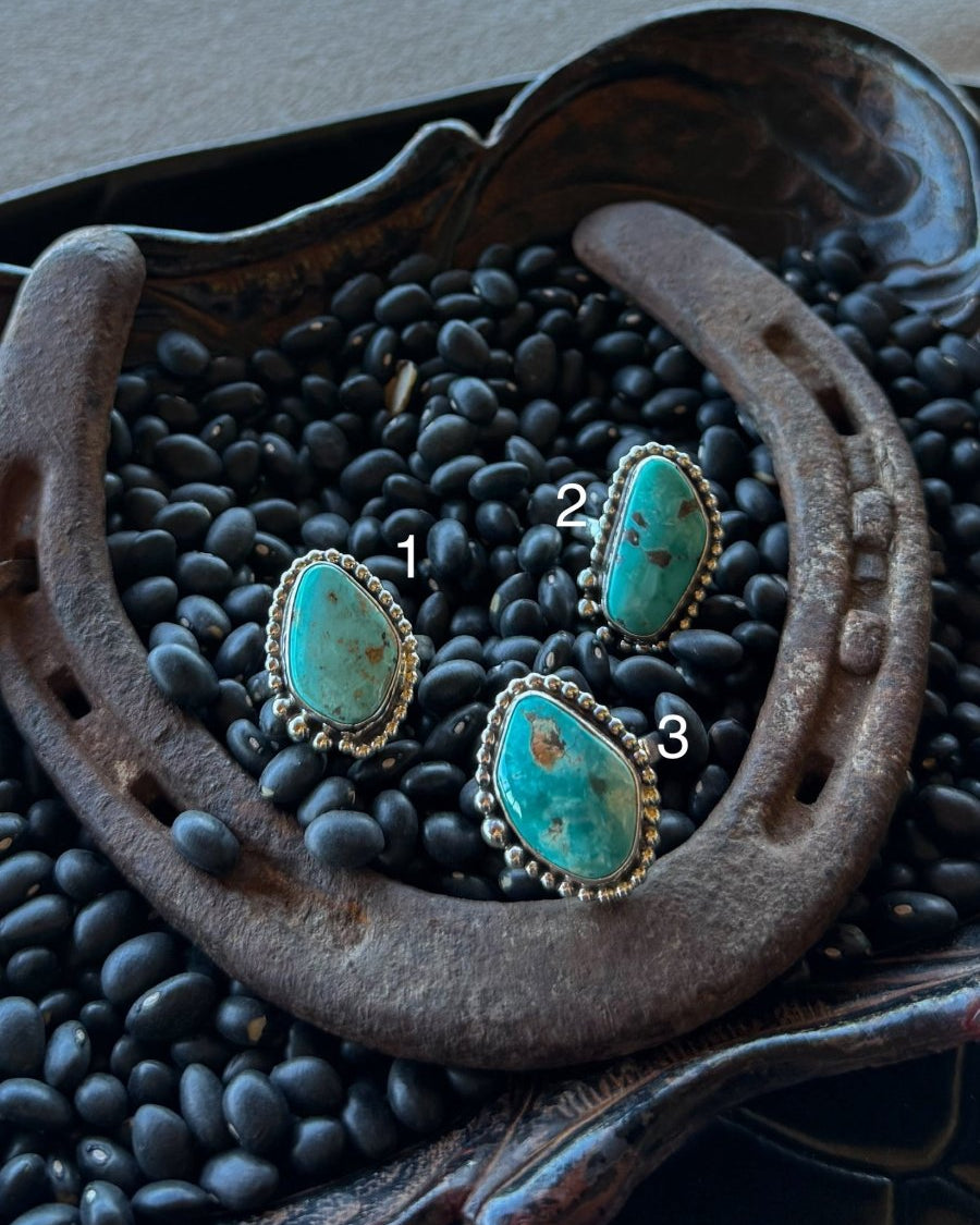 Unwound Turquoise Adjustable Ring - Horseshoe J & Co.