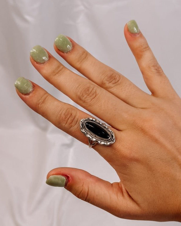 Waverly Black Onyx Ring - Wooten's