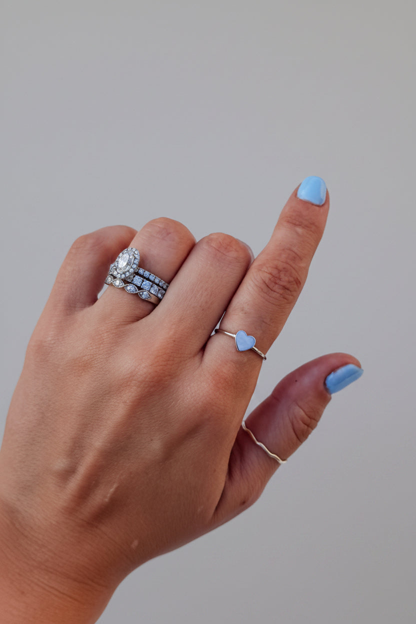 Westby Silver Heart Ring - Wooten's
