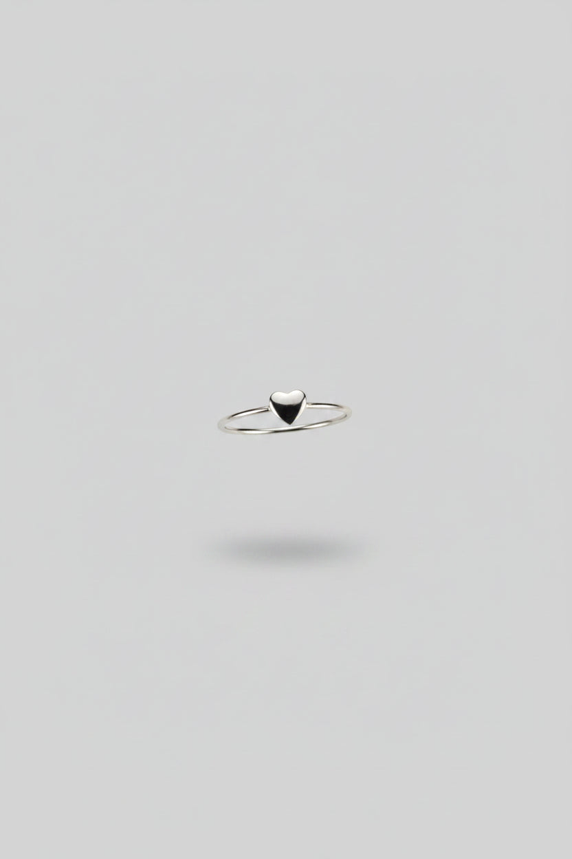 Westby Silver Heart Ring - Wooten's