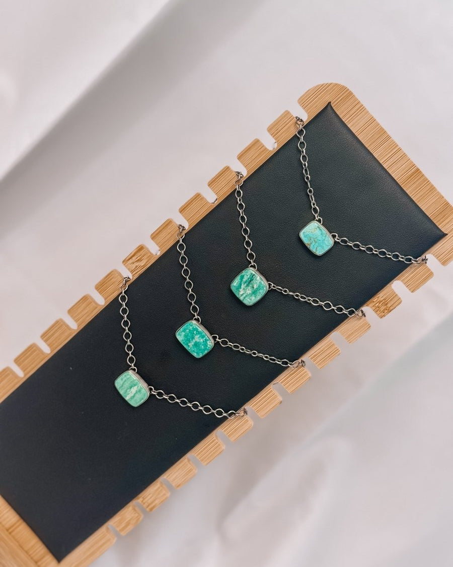 Wharton Whitewater Turquoise Necklace - Horseshoe J & Co.