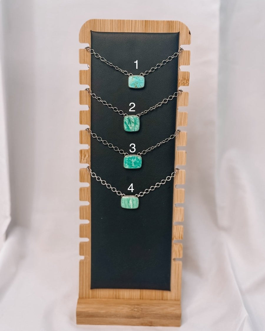 Wharton Whitewater Turquoise Necklace - Horseshoe J & Co.