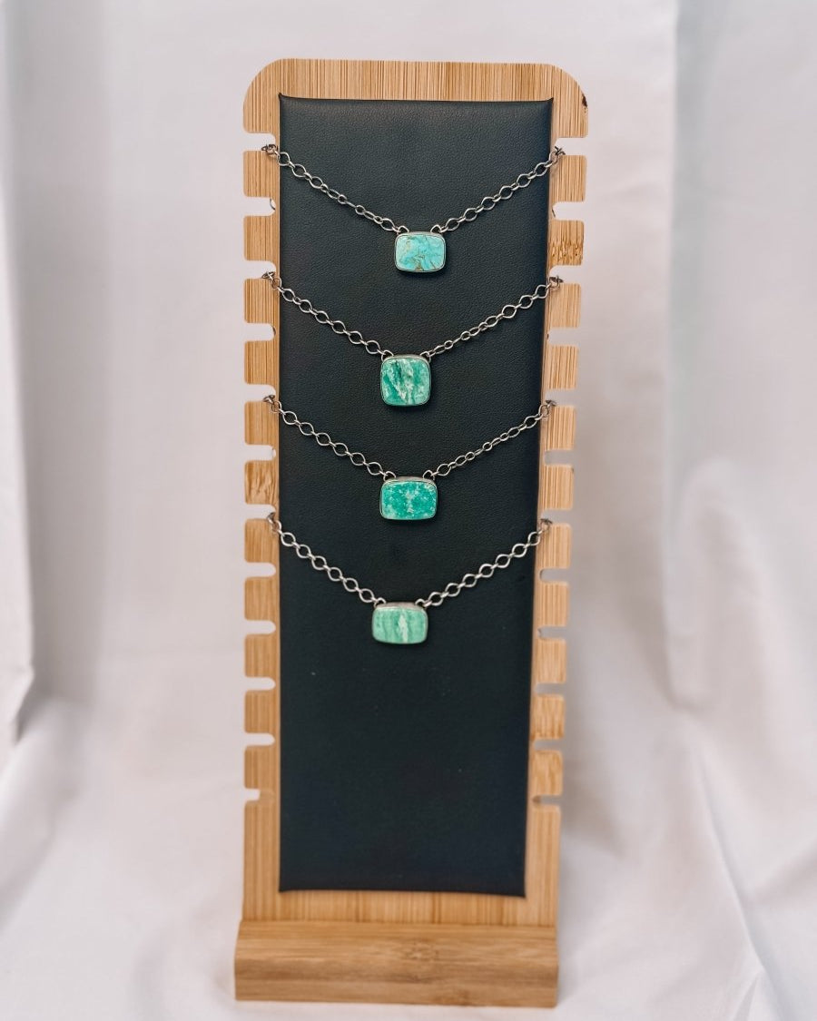 Wharton Whitewater Turquoise Necklace - Horseshoe J & Co.