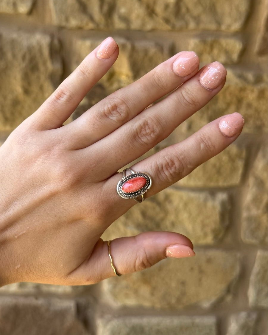 Wortham Red Spiny Oyster Ring - Horseshoe J & Co.