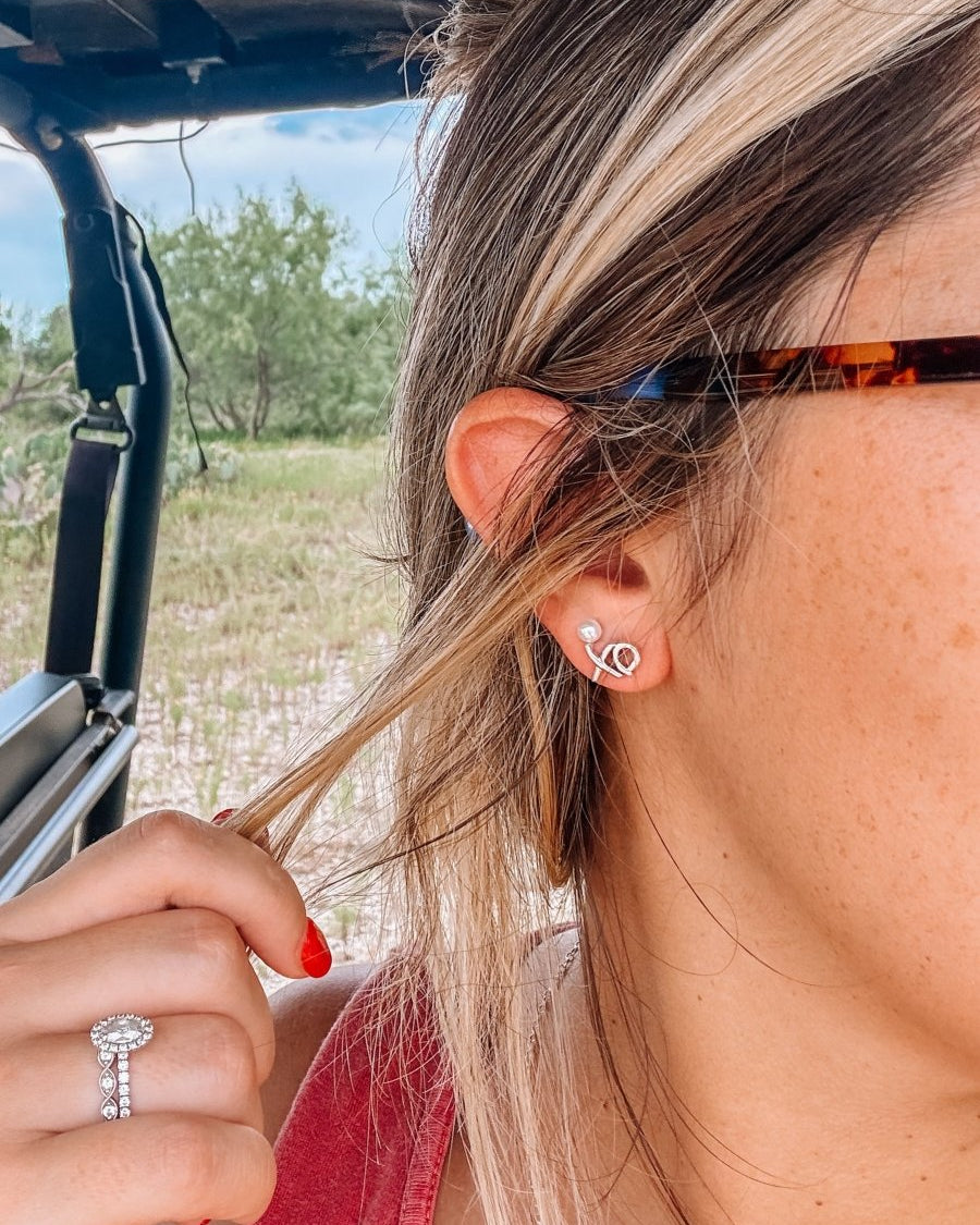 XOXO Stud Earrings - Horseshoe J & Co.