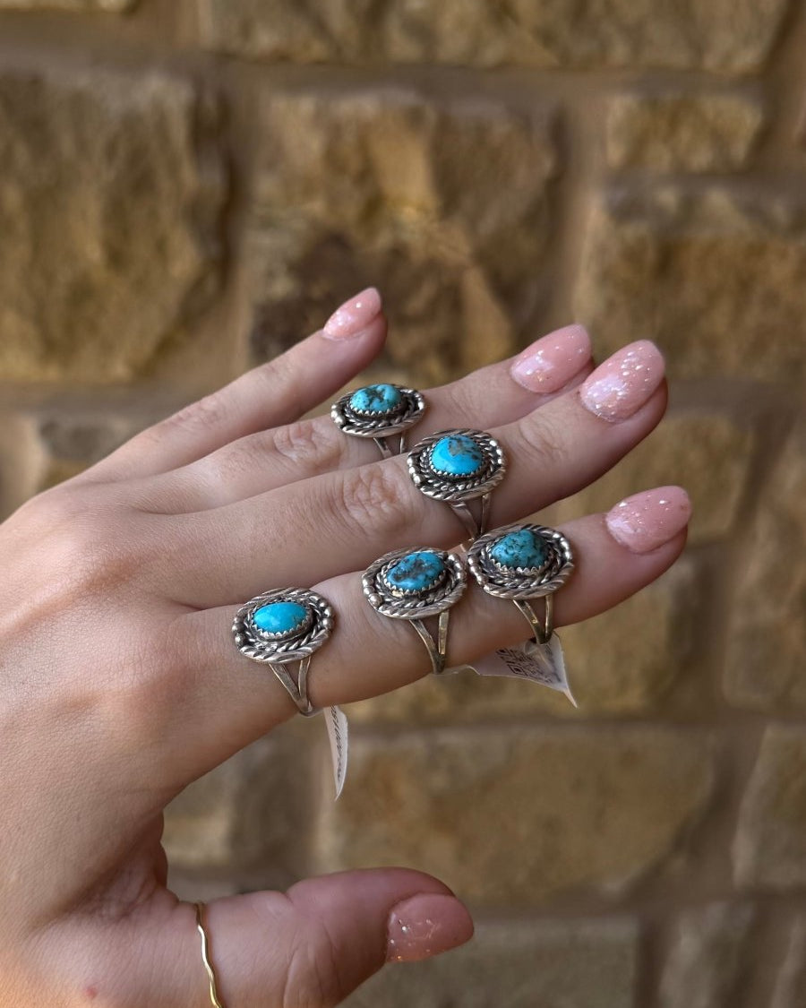 Yorktown Turquoise Ring - Horseshoe J & Co.