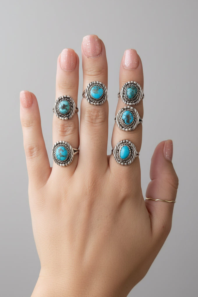 Yorktown Turquoise Ring - Wooten's