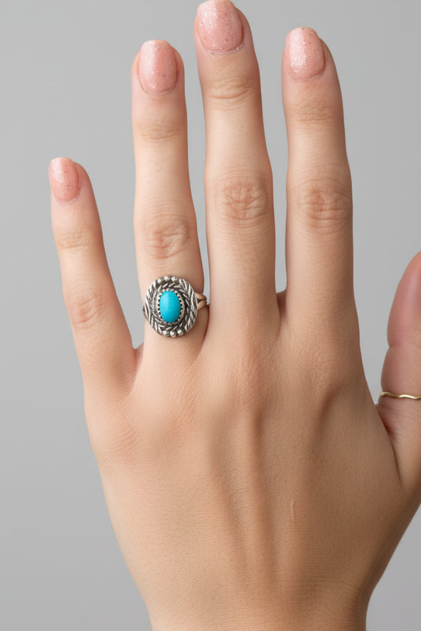 Yorktown Turquoise Ring - Wooten's