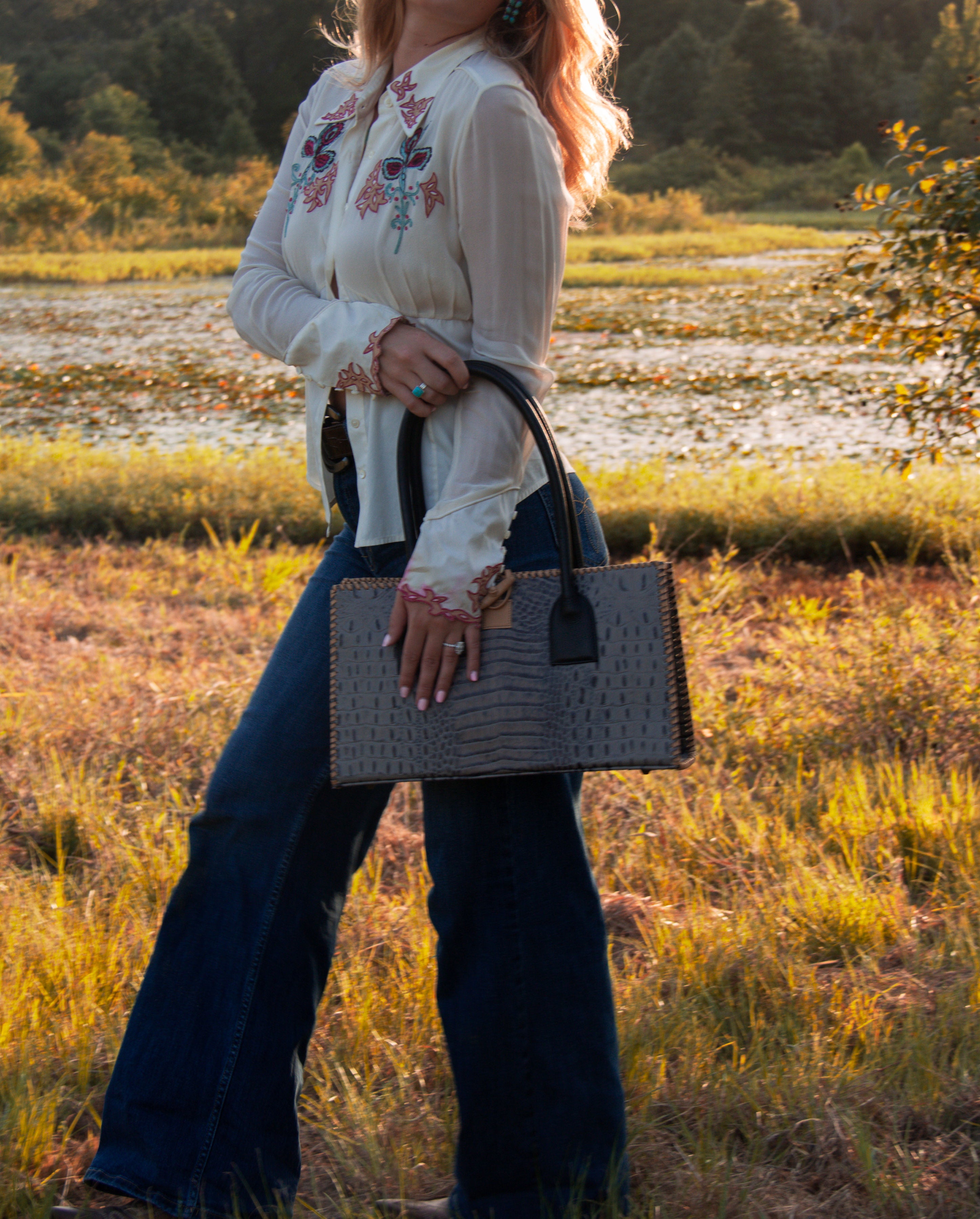 Dunmore No. 02 Tote - handbag - Wooten's