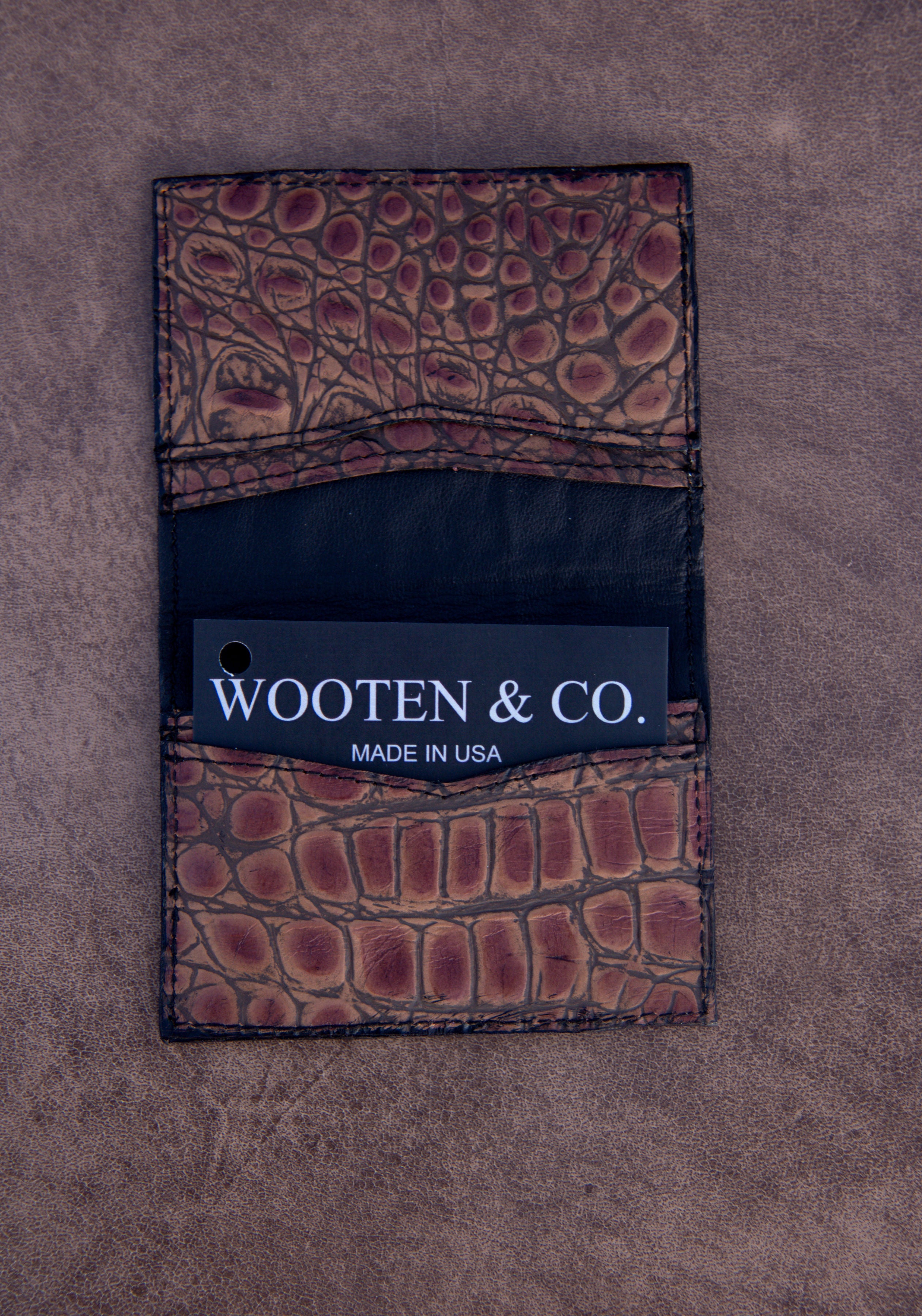 Amberson No. 09 Card Wallet - wallet - Wooten's