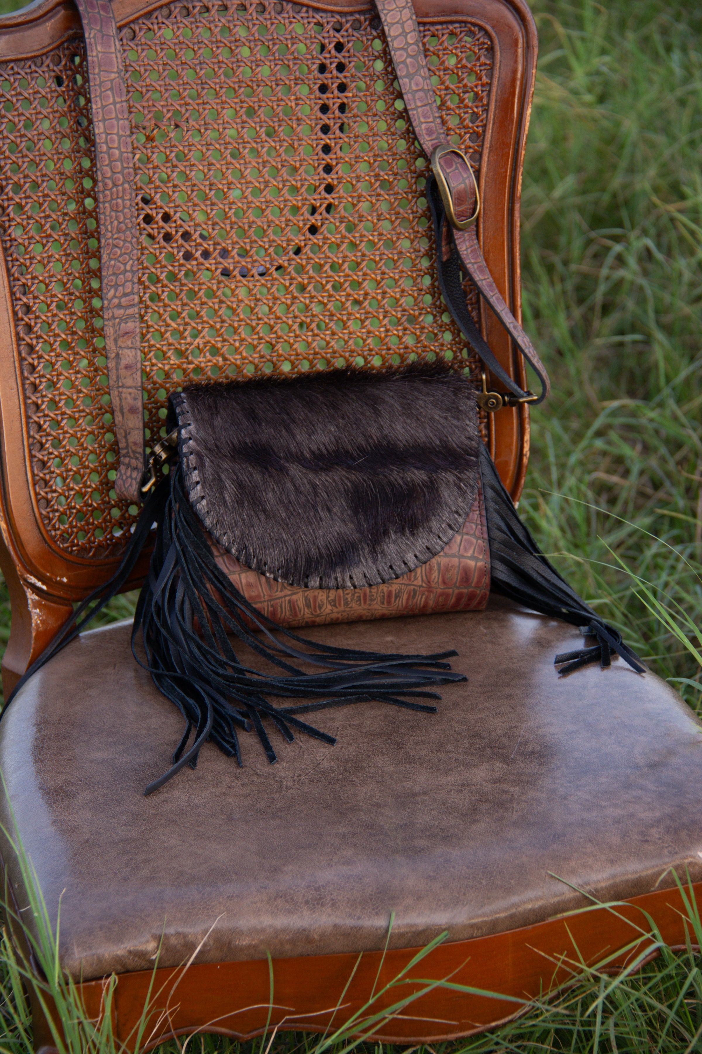 Amberson No. 05 Fringe Crossbody - handbag - Wooten's