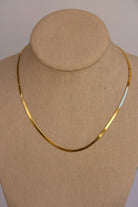2mm Gold Plated Herringbone Chain - Wooten's