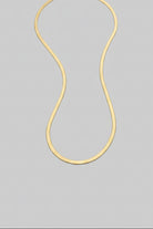 2mm Gold Plated Herringbone Chain - Wooten's